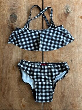 RUBY LOVE Gingham Bikini Set Women’s XXS Period Protection Swimsuit